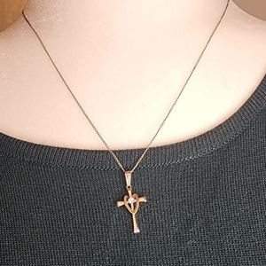 Sterling Silver Cross Necklace